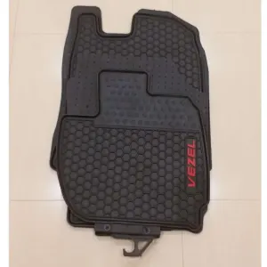 Honda Vezel Rubber Floor Mat Black Model 2014-2019