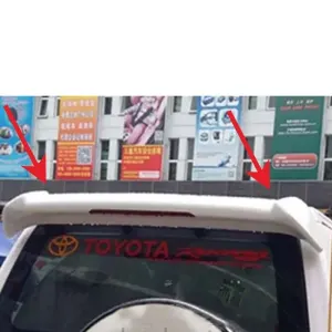 Toyota Prado FJ120 Roof Spoiler White Model 1996-2002