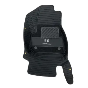Honda HR-V 11D Floor Mat Black With Black Grass Model 2017-2021