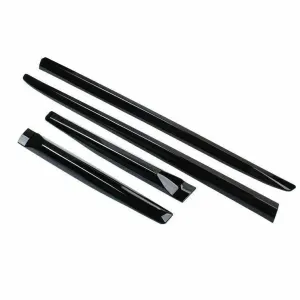 Toyota Prado FJ150 Door Molding Black  Chrome 2014