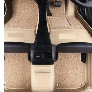 Hyundai Elantra 10D Floor Mat Beige 3 PCS Model 2021-2022