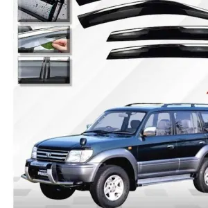 Toyota Prado FJ90 Air Press/Sunvisor With Chrome Model 1996-2002