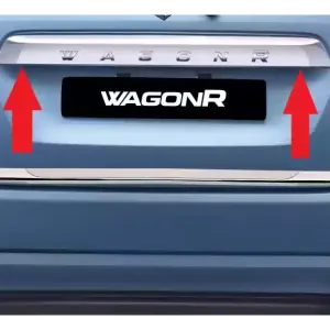 Suzuki Wagon R Trunk Garnish ( Chrome )