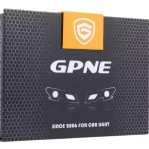 GPNE LED Headlight Bulb Socket 9005, Model D76 (Black)