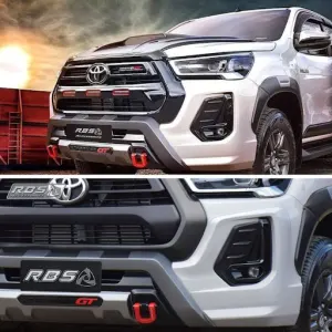 Toyota Hilux Revo Front Body Kit RBS - Black Model 2017-2021 (Thailand)