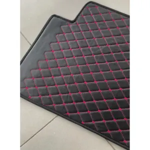 Honda Civic 7D Eco Floor Mat Black With Red Model 2022 (New)