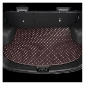 Audi A4 7D Eco Trunk Mat Black With Black Stitch Model 2016-2018