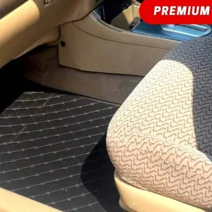 MG HS 7D Eco Floor Mat Black with Beige Model 2021