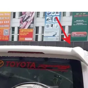 Toyota Land Cruiser FJ100 Roof Spoiler Model 1998-2001