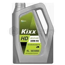 KIXX HD 20W50 4 LTR API CF-4  SEMI SYNTHETIC