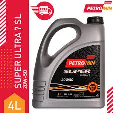 PETROMIN 20W50 SJ 4 LTR