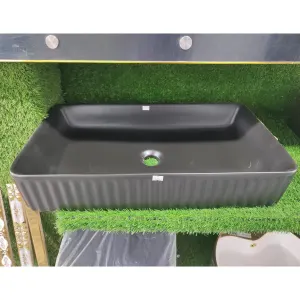 ART BASIN 600 MM LINE MATT BLACK