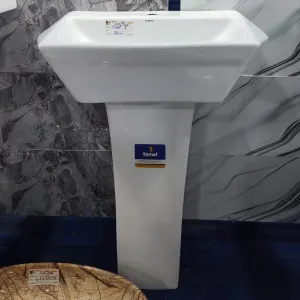 Basin Pedestal Total One White