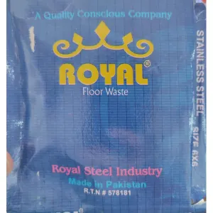 Floor Waste Royal CP 6x6