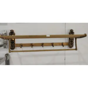Towel Stand Golden