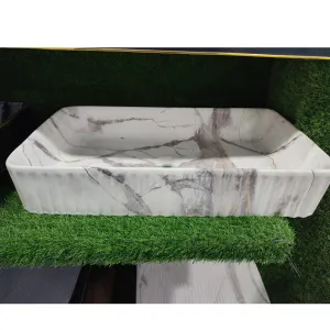 ART BASIN 600 MM LINE MARBLE