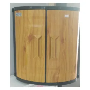 Corner Cabinet Diamond Wooden Stylo
