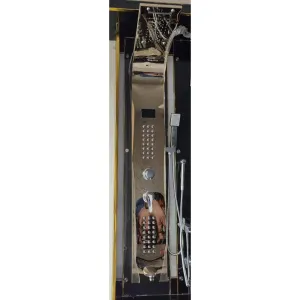SHOWER PANEL GOLD LED DISPLAY