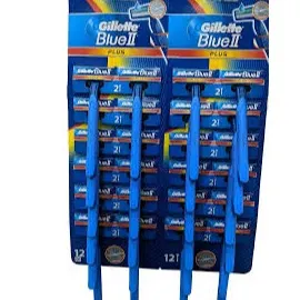 GILLETTE BLUE 2 PLUS 2PC 1 BARCODE