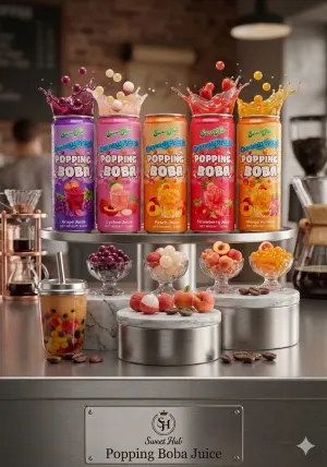 SWEET PULPPY+ BOBA  FRESH DRINK  330ML+325ML