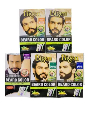BIGEN MEN BEARD COLOUR (NO.101+102+103+104+105+106)ALF