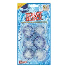 BREEZ 2IN1 TOILET BLOCK 6 PCS