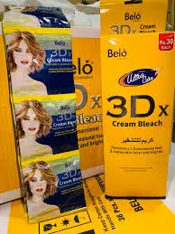 3D X CREAM BLEACH SACHET (36PCS)