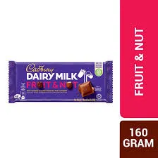 DAIRY MILK CHOCOLATE BAR 160G
