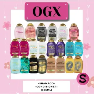 OGX SHAMPOO &CONDITIONER 385ML