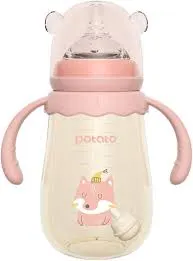 POTATO PPSU BOTTLE WIDE NECK PIPE FEEDER 300ML SU10695-B