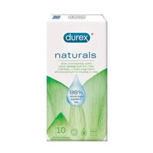 DUREX CONDOMS NATURALS 10PCS