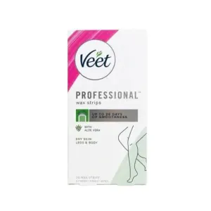 VEET PROFFESSIONAL WAX STRIPS 20WAX STRIPS