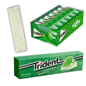 TRIDENT SUGER FREE 13.5 GRAM (24PC BOX) ALF