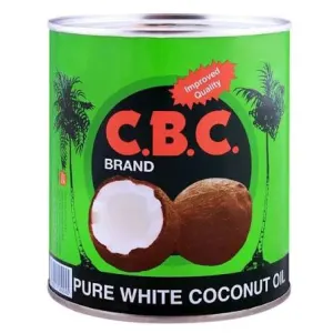 C B C BRAND PURE WHITE COCONUT OIL 680ML