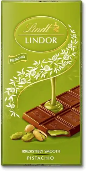 LIND PISTACHIOO 100 GRAM CHOCLATE