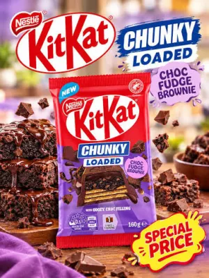 KIT KAT CHUNKY LOADED 160GRAM