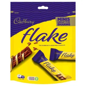 FLAKE CHOCOLATE MINIS POUCH 145G